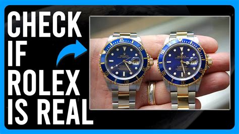 how to tell rolex watch is real|how to identify Rolex.